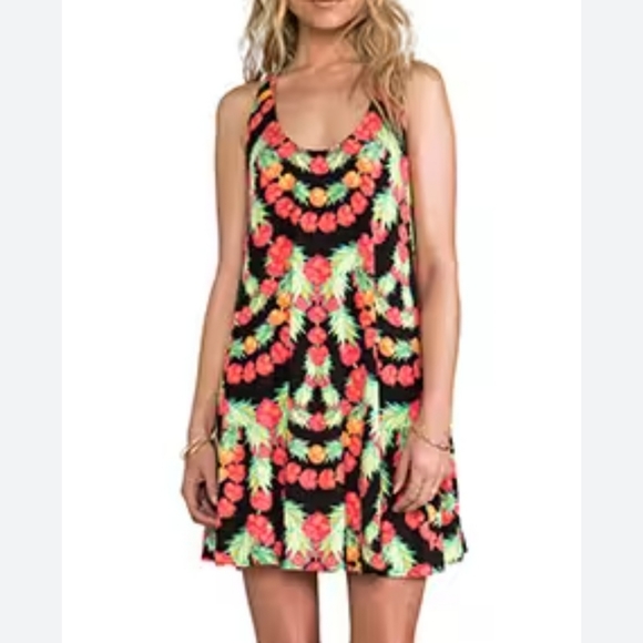 Mara Hoffman Marigold Swing Dress Medium Pockets - Picture 1 of 6